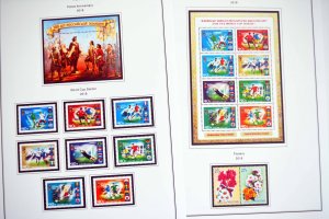 COLOR PRINTED RUSSIA 2017-2020 STAMP ALBUM PAGES (89 illustrated pages)