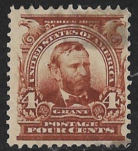 USA 1902-03 4c Ulysses S Grant Sc 303 Used