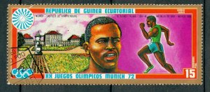 Equatorial Guinea Munich O;ympics used CTO single