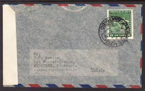 Chile to Ferguson MO 1940's Censored Cover 