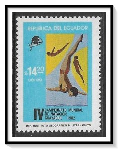 Ecuador #C737 Airmail MNH