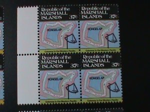 ​MARSHALL ISLANDS-1984 SC#46-GATEWAY TO THE WESTERN PACIFIC MNH-BLOCK-VF
