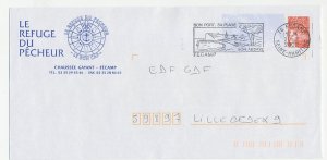 Postal stationery / PAP France 2002 Fisherman shelter - Compass - Anchor