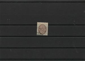 danish west indies 1873 cat £180 used  stamp ref r9681