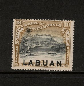 Labuan #81 Mint Fine+ Lightly Hinged