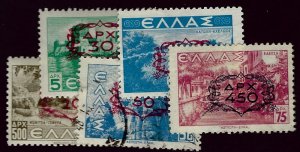 Greece SC#501-505 Mint F-VF...Worth checking out!