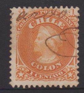 Chile Sc#15 Used