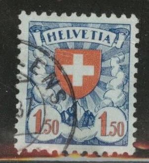 Switzerland Scott 202a used  1933 Coat of Arms stamp