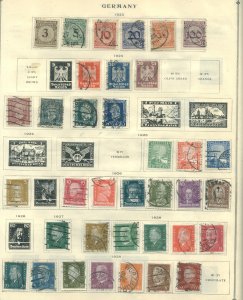 Germany Collection on Scott pages cgs