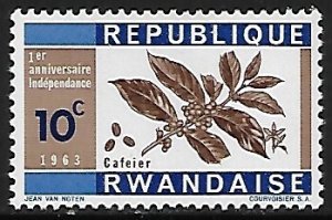 Rwanda # 28 - Coffee - MNH.....{KGr20}