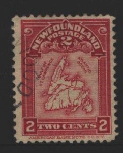 Newfoundland Sc#86 Used