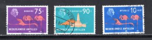 Netherlands Antilles #344,346,348  VF, Used, Partial Set, CV $5.50 .... 4210331