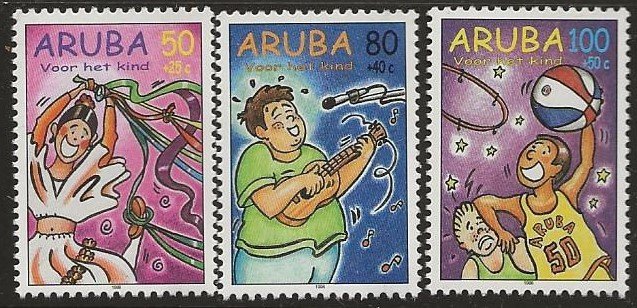 ARUBA  SC #  B53 - 5  MNH