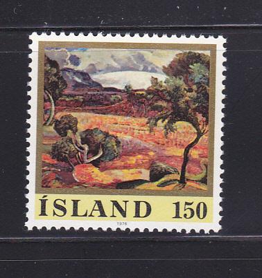 Iceland 489 Set MNH Art, Painting By Asgrimur Jonsson (B)