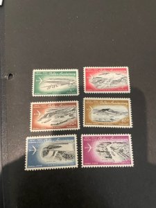 Canal Zone  sc C36-C41 MNH