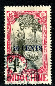 Indochina, Scott #79, Used, with Saigon Port cancel