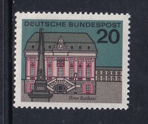 Germany  #877  MNH 1965  State Capitals 20pf  Bonn