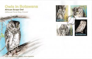 Botswana - 2020 Owls FDC