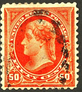 U.S. #260 USED THIN