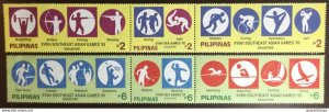 Philippines Scott 2241-2242 Mint never hinged.