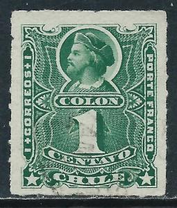 Chile, Sc #37, Used