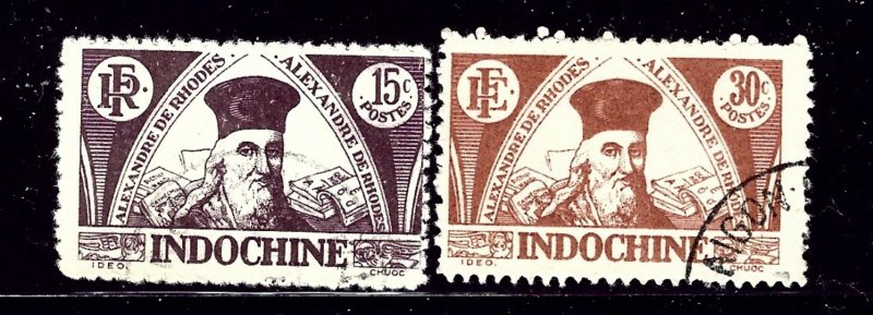 Indochina 238-39 Used 1943-45 set