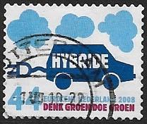 Netherlands - # 1297a - Ecology - Hybrid Vehicle - used  (P23)