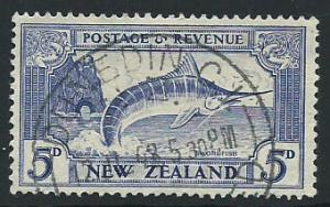 New Zealand SG 584 FU perf 13-14 x 13 1/2