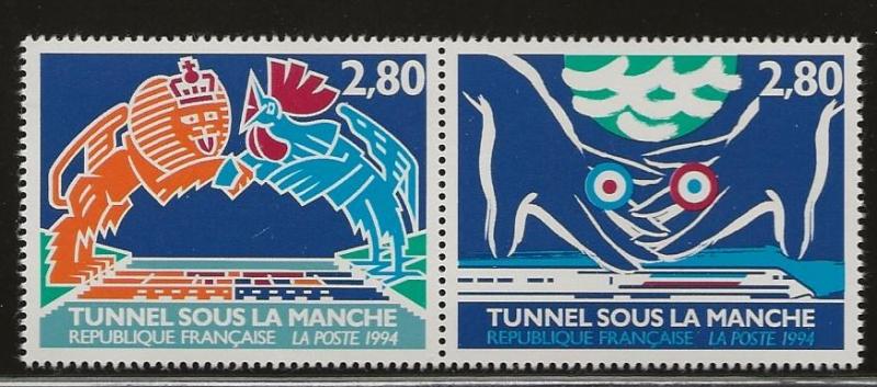 FRANCE #  2421 - 2  PAIR   MNH