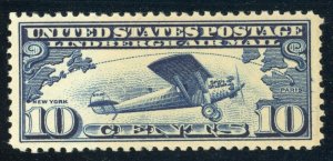 US Stamp #C10 - Lindbergh Airmail 10c - MNH - CV $12.50