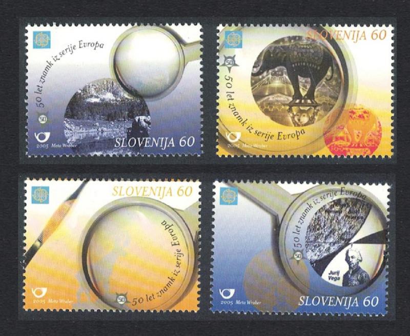 Slovenia 50th Anniversary of Europa CEPT 2v SG#663-666