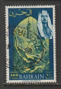 1966 Bahrain - Sc 149 - used VF - 1 single - Sheik Isa bin Sulman