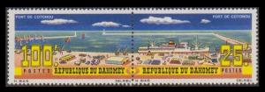 Dahomey Inauguration of Cotonou Port Pair of 2v SG#228/29