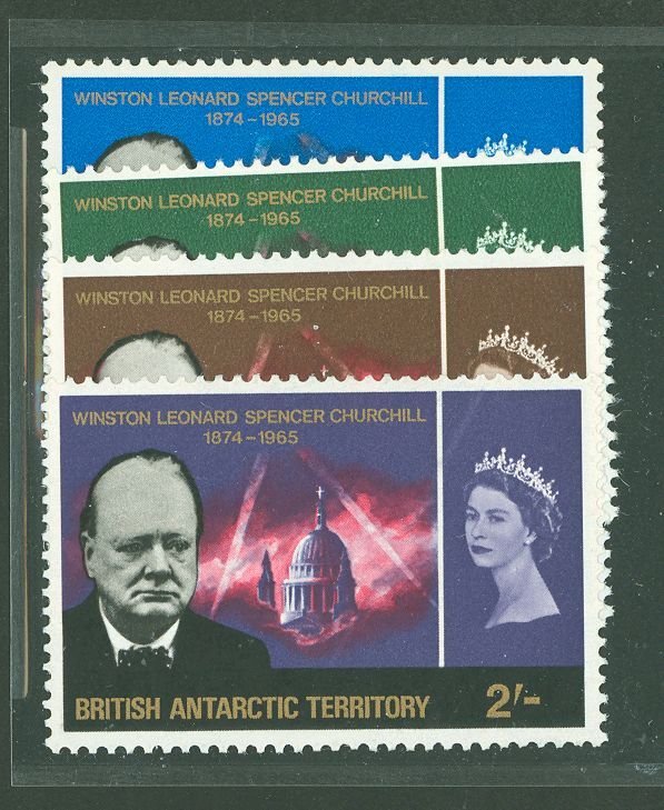 British Antarctic Territory #16-9  Single (Complete Set)