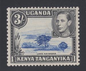 Kenya Uganda Tanganyika SG 147 MLH 1938 3sh KGVI & Lake