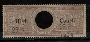 India 1869 2a High Court Used / BF# 27 - S2278