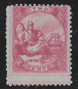 Liberia 17Avg Signed Rogers cv $5