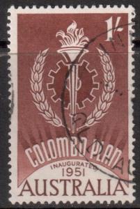 Australia Scott 330 - SG339, 1961 Colombo Plan 1/- used