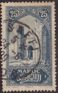 French Morocco #98 Used