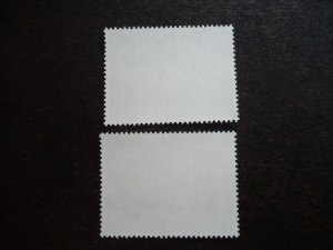 Stamps - Samoa - Scott# 290, 293 - Mint Never Hinged Part Set of 2 Stamps