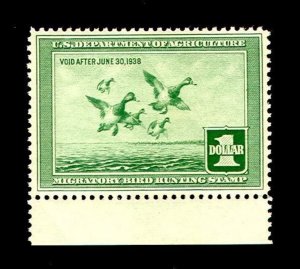 momen: US Stamps #RW4 Duck Mint OG NH PSE Graded 85 LOT #88801