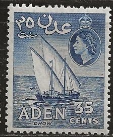 Aden  | Scott # 52 - MH