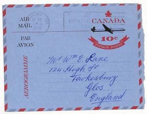 Canada Willowdale Ontario Glos GB Cover {samwells-covers} 1960 VV130