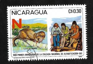 Nicaragua 1981 - CTO - Scott #1113B