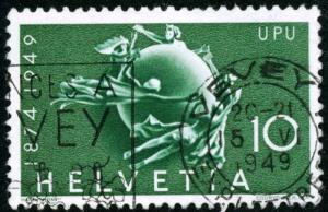 SWITZERLAND #322 , USED - 1949 - SWIT054