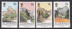 Alderney Sc #28-31 MNH