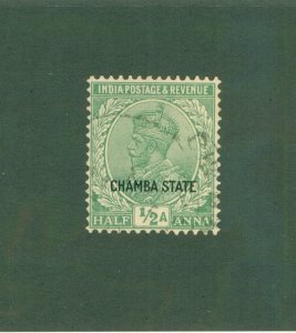 CHAMBA -INDIAN STATE 51 USED CV $3.75 BIN $1.90