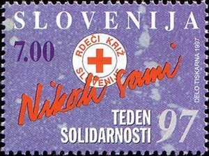 Slovenia 1997 MNH Stamps Scott RA14 Red Cross