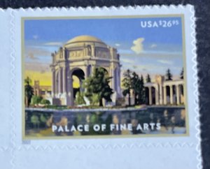 US 2022 Palace of Fine Art $26.95 single #5667  mint