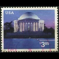 U.S.A. 2002 - Scott# 3647 Jefferson Memorial $3.85 Used